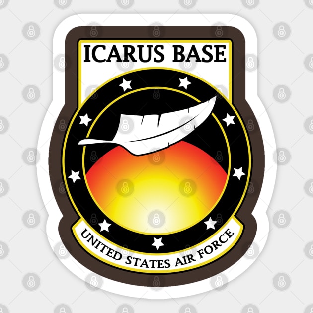 Icarus Base Sticker by Meta Cortex